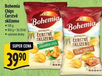 Bohemia - Chips Čerstvě sklizené