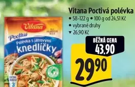 Poctivá polévka s
knedlíčky