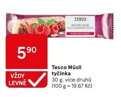 Müsli tyčinka