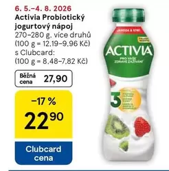 Activia Probiotický jogurtový nápoj