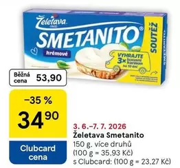 Smetanito krémové