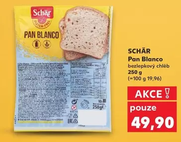 Pan Blanco bezlepkový chléb