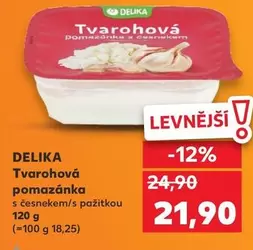 Tvarohová pomazánka s česnekem