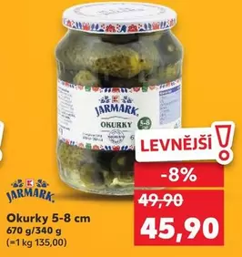Okurky 5-8 cm