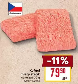 Kuřecí mletý steak