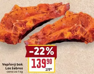 Vepřový bok Los žebros