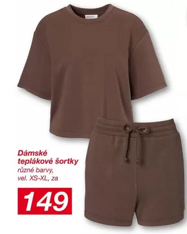 Dámske teplákové šortky