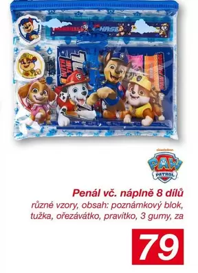 Penál vč. náplně 8 dílů