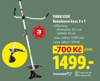 Benzínová kosa 2 v 1