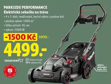 Elektrická sekačka na trávu