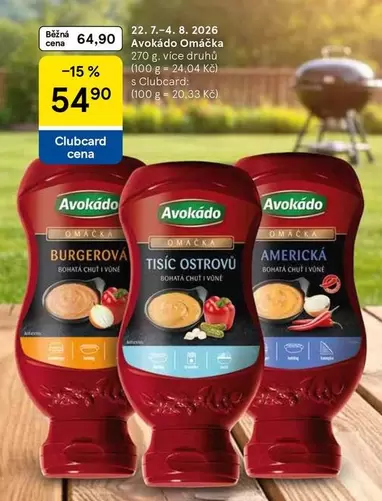 Avokádo Omáčka