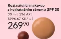 Rozjasňující make-up s hydratačním sérem a SPF 30