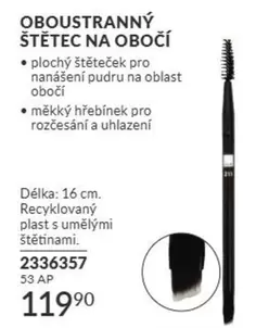 Oboustranný štětec na obočí 2336357