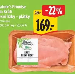 Krůtí prsní řízky - plátky