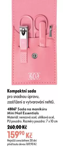 48067 Sada na manikúru Mini Nail Essentials