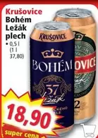 Super - Bohem Ležák plech