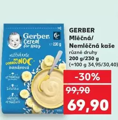 Mléčná/Nemléčná kaše různé druhy