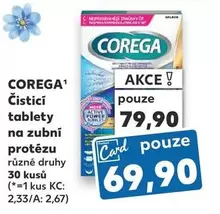 Čisticí tablety na zubní protézu
