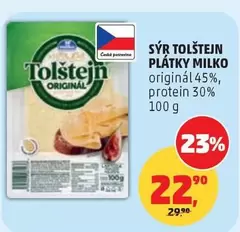 Protein - SÝR TOĽSTEJN PLÁTKY MILKO