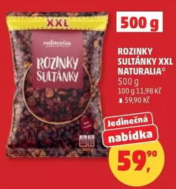 ROZINKY SULTÁNKY XXL