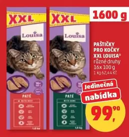 Pašticky pro kocky XXL