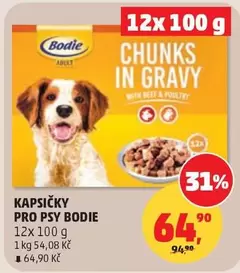 CHUNKS IN GRAVY WITH BEEF & POULTRY