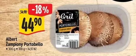 Žampiony Portobello