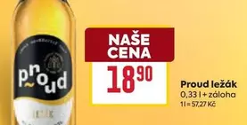 Proud ležák
