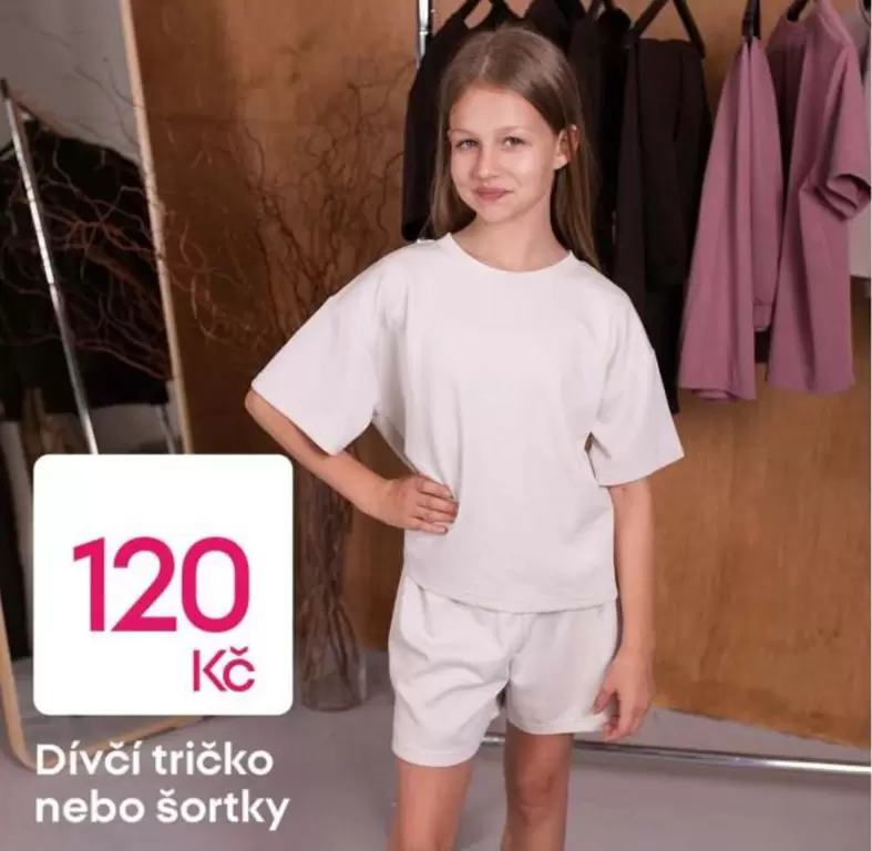 Dívčí tričko nebo šortky