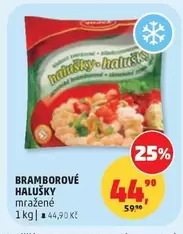 Bramborové halušky mražené