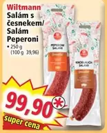 Super - Salám s česnekem/ Salám Peperoni