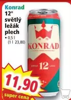 Super - 12° světlý ležák plech