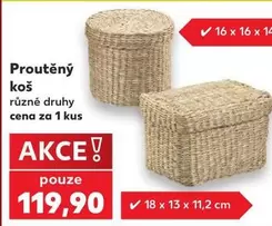 Proutěný koš