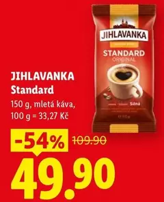 Standard mletá káva