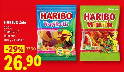Želé Tropifrutti, Wummis