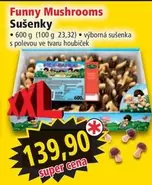 Super - Funny Mushrooms Sušenky