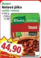 Hotová jiška světlá / tmavá