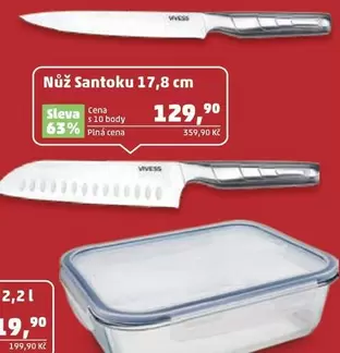 Nůž Santoku