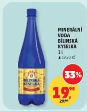 MINERÁLNÍ VODA BÍLINSKÁ KYSELKA