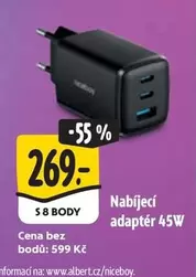 Nabíjecí adaptér 45W