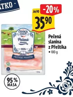 Pečená slanina z Přeštíka