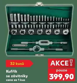 Kufřík se závitníky