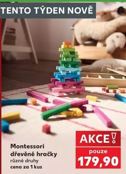 Montessori dřevěné hračky