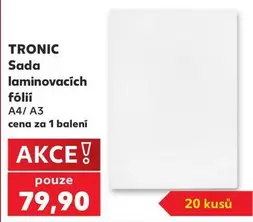 Sada laminovacích fólií