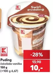 Puding čokoláda-vanilka