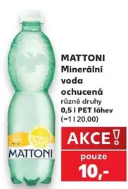 Minerální voda ochucená