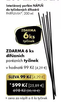 Náplň do tyčinkových difuzérů