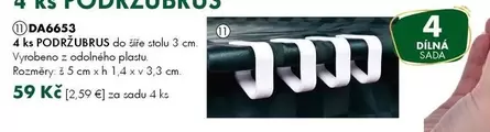 4 ks PODRŽUBRUS DA6653