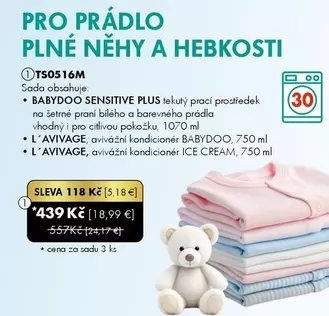 Plus - TS0516M BabyDoo Sensitive prací prostředek
