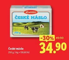 České máslo